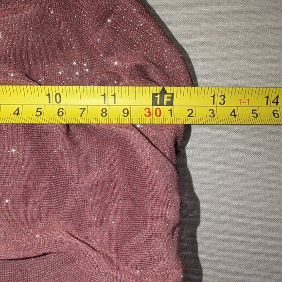 Speechless Girls Glitter Mesh Ruffle Hem Party Dress Size 10 - Picture 7 of 9